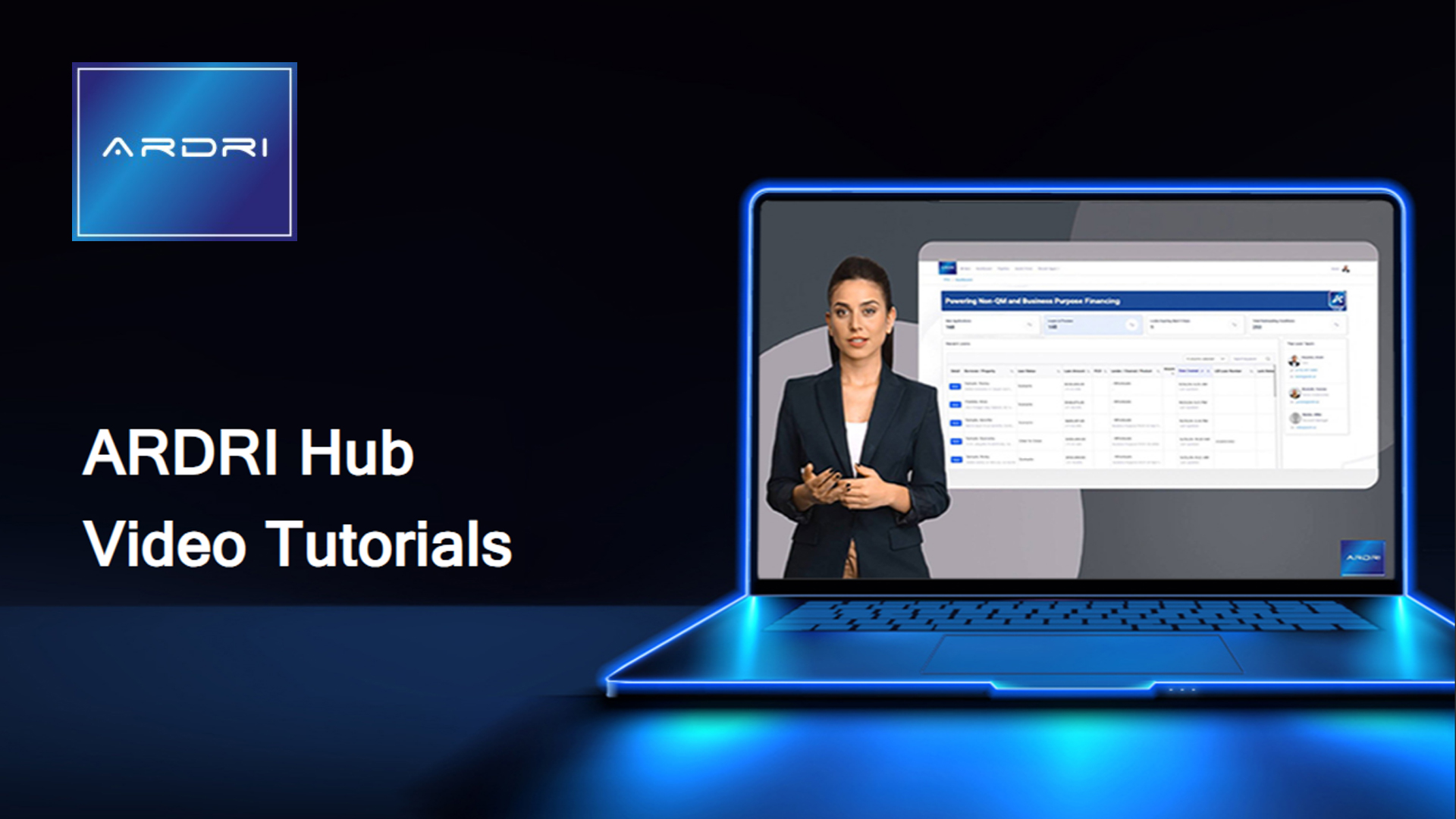 ARDRI Hub Video Tutorials