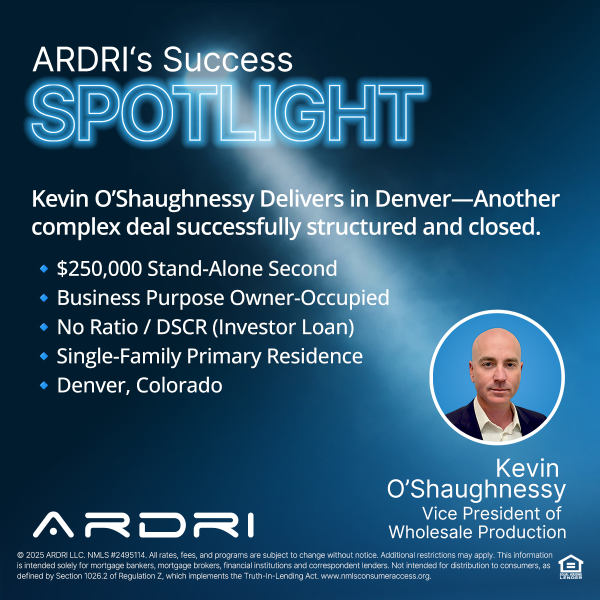 Success Spotlight: Kevin Gets It Done in Denver!